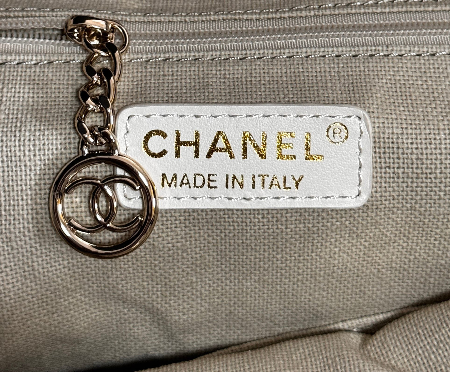 Water-Resistant Canvas Tote | CHANE2 Spring-Summer 33cm Beach Shopper Bag with Adjustable Strap