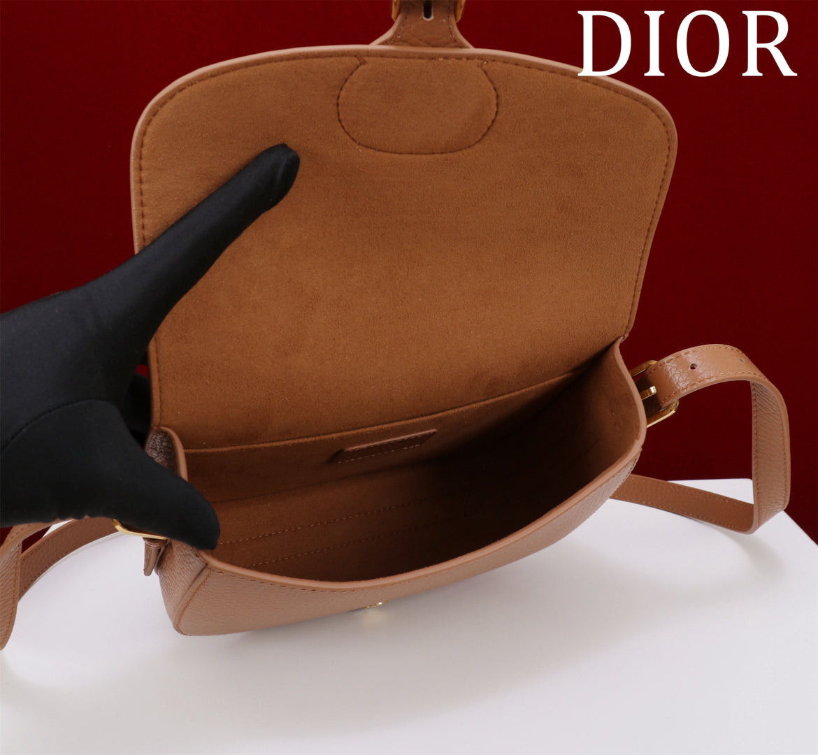 Dior Bobby Blue Oblique Jacquard Medium Bag 2025 Cruise - Adjustable Vintage Gold Strap/Dumpling Silhouette/Handheld & Crossbody