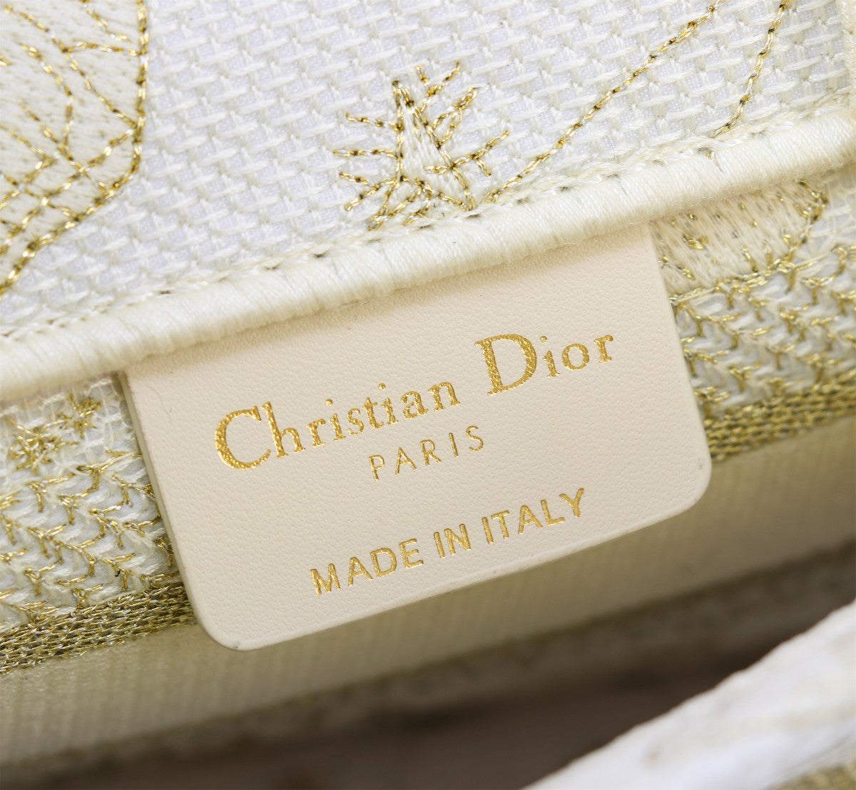 Dior Book Tote Mini Golden Butterfly Shoulder Bag | 2024 Pre-Spring Collection | Oblique Print | Detachable Strap | 21.5cm Tote