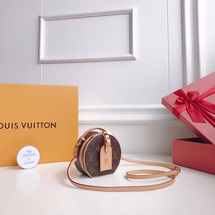 [Official Style] Yellow Floral Mini Round Bag | Black Leather Box Bag | Viral Cute Mini Bag for Girls | 13x12x6.5cm