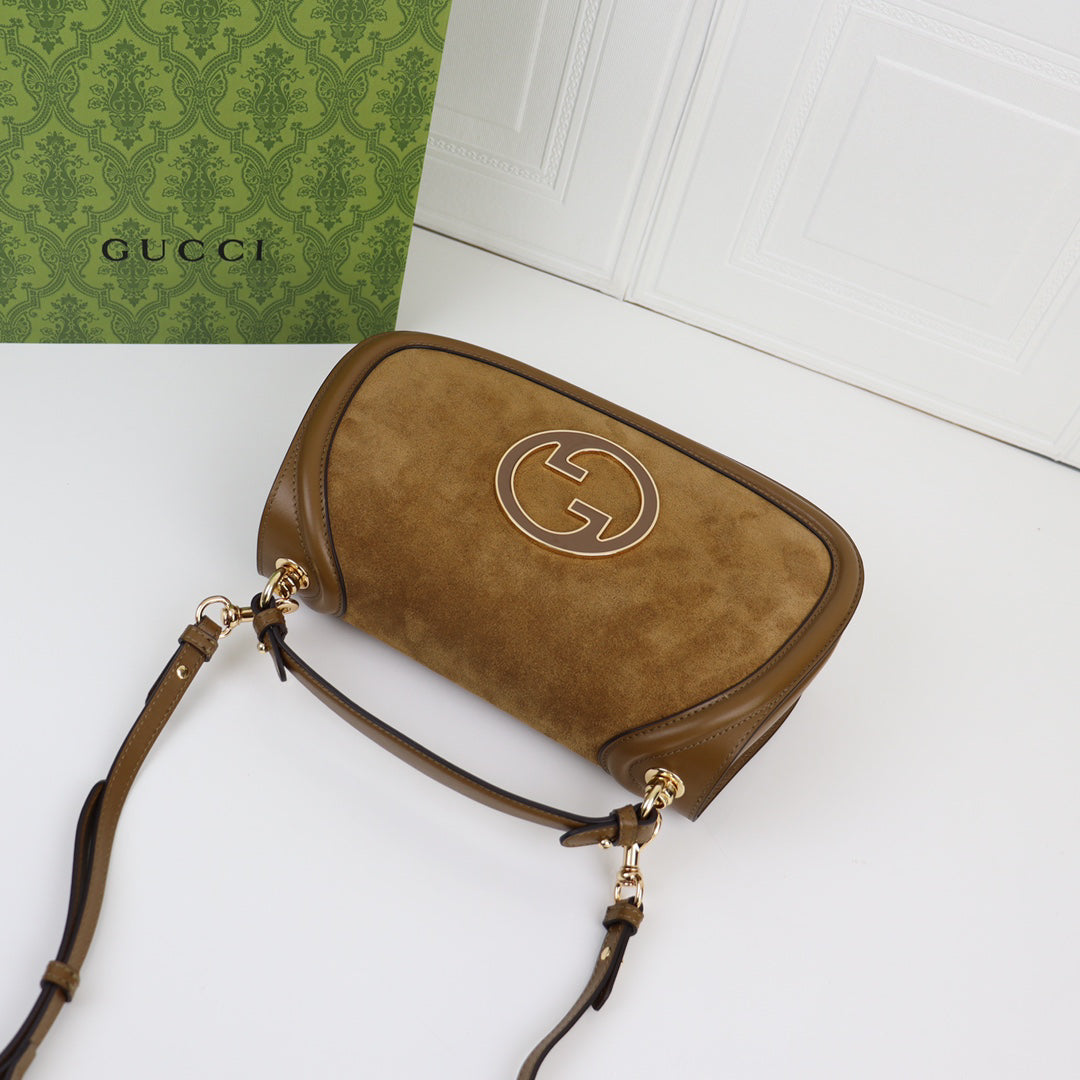 Gucci Blondie Vintage Logo Bag | 1970s-Inspired Design, Detachable Leather Strap, 32x17x10cm