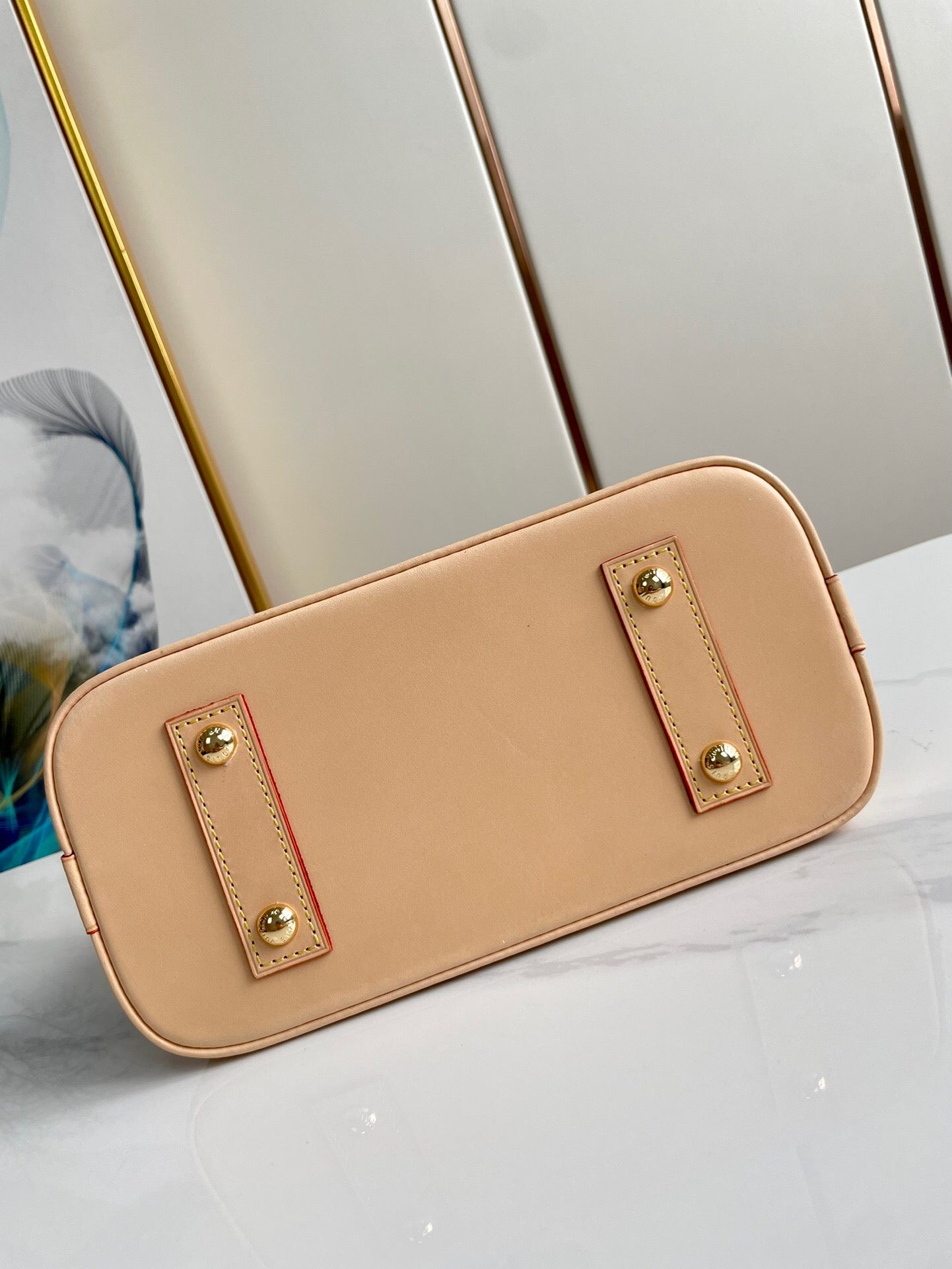 【Ultimate Original Leather】LV Alma BB Monogram Shell Bag 25×19×12cm Top-Quality Replica with Full Packaging | Real Photos