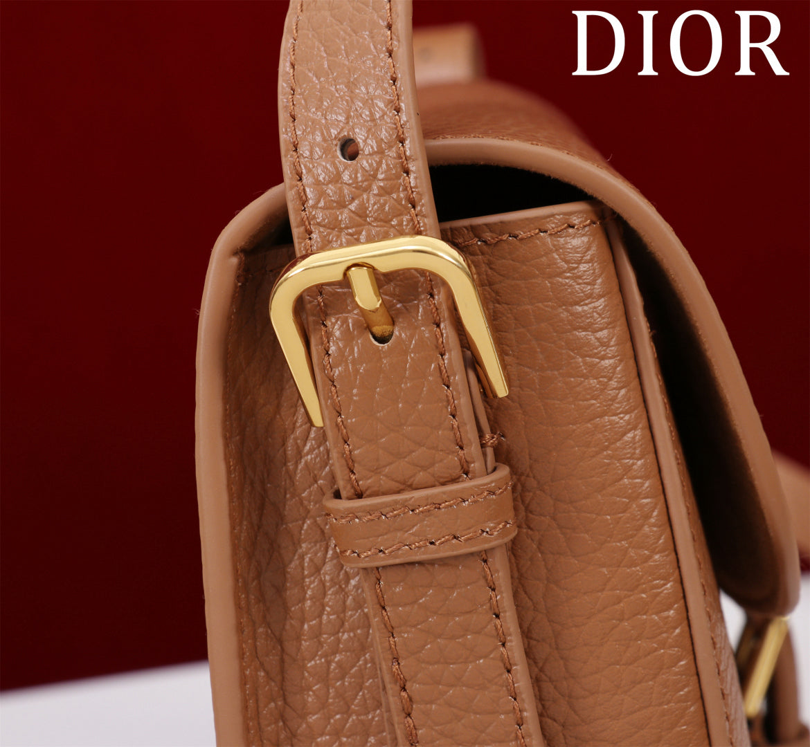 Dior Bobby Blue Oblique Jacquard Medium Bag 2025 Cruise - Adjustable Vintage Gold Strap/Dumpling Silhouette/Handheld & Crossbody