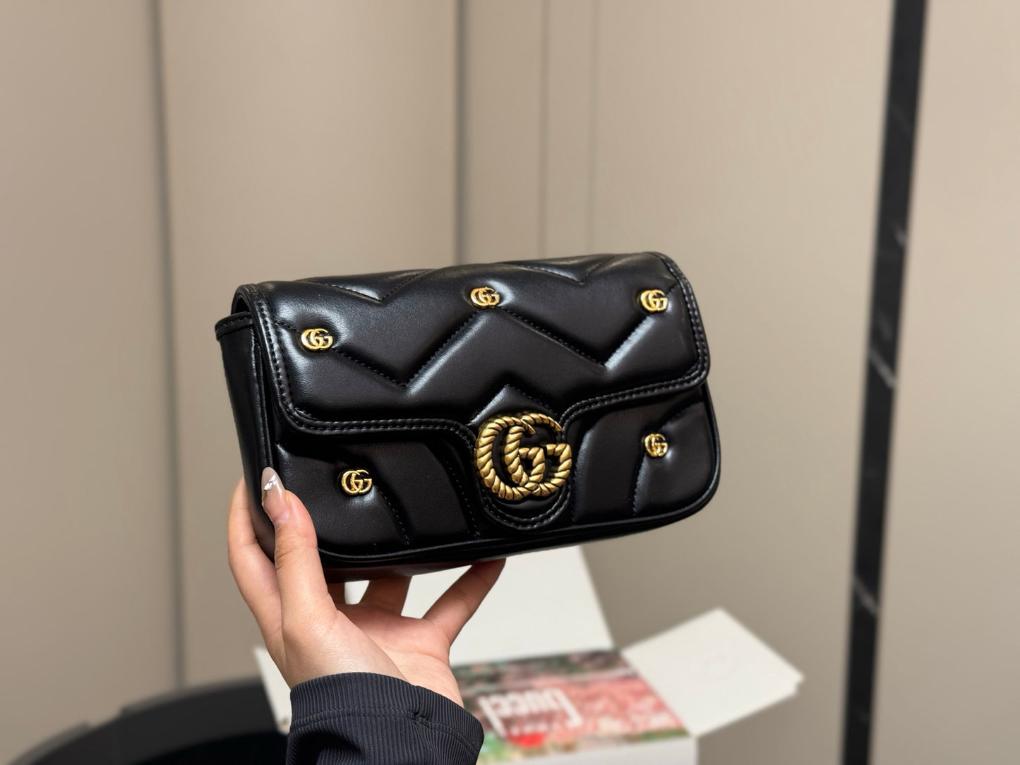 Gucci Marmont Super Mini 2-in-1 Bag 21x13cm New Arrival | Must-Have Luxury Crossbody